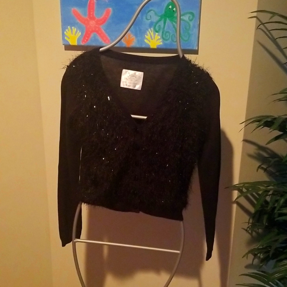 ❤️5for$12 NWT Justice sweater with buttons size 10